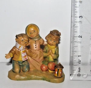 FONTANINI #265 JETHRO TAMAR SAUL 1993 3" DEPOSE ITALY Village Children Nativity - Picture 1 of 3
