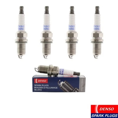 New Set of 4 DENSO Double Platinum Spark Plug for Metro Prizm/xA xB/Prius C - Image 1 of 4