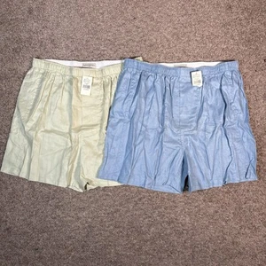 (2) Banana Republic Linen Shorts Lot Womens XL Stretch Band Waist Beach Summer - Picture 1 of 8
