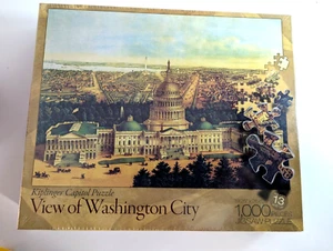 Jigsaw Puzzle SEALED Kiplinger - Capitol View of Washington City- 1000 Piece USA - Picture 1 of 5