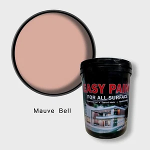 Mauve Bell, Easy Paint 5L/1.3gal - Mid Sheen (Interior Wall) JS26 Red Shade - Picture 1 of 4