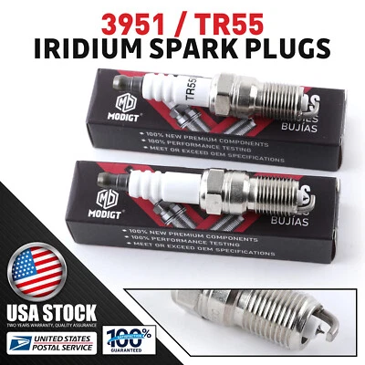 6x Iridium Spark Plugs For Chevrolet S10 GMC Sonoma 1996-2004 V6 4.3L Genuine - Image 1 of 4