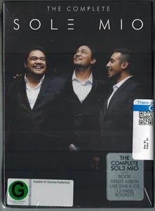 The Complete Sol3 Mio - with Live Concert DVD+CD, Debut Album, & Booklet - NEW - Picture 1 of 5