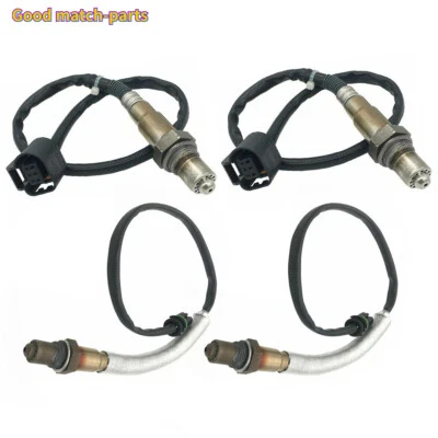Sensor de oxígeno 4 piezas para BMW 550i 2010-2017 GT X6 X5 750i 2018 4,4 L arriba+aguas abajo Foto 1 de 4