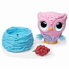 Spin Master Owleez Flying Baby Owl Interactive Toy with Lights and Sounds - Pink