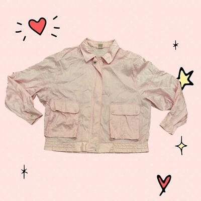Jantzen 80s pink Windbreaker Jacket - Image 1 of 4