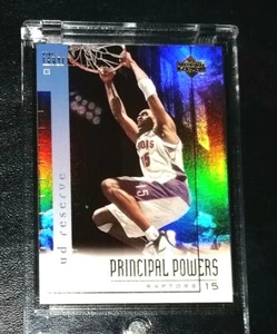 VINCE CARTER UD RESERVE PRINCIPAL POWERS PREMIUM INSERT - Picture 1 of 7