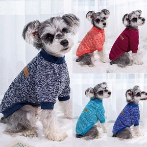 Ropa para mascotas Perros Jersey Suéter Terciopelo Fino Otoño Invierno Cachorro Prendas de punto Disfraz - Imagen 1 de 19