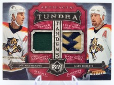 2006-07 Upper Deck Artifacts Tundra Tandems Joe Nieuwendyk Gary Roberts /25