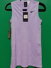 Rare Nike Womens Maria Tennis Dress Purple Solid Short Active Wear AT5104-552