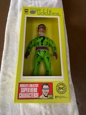 2014 - Figura Vinilo Sofubi Medicom Toy DC Hero "The Riddler" - ¡Nuevo Sellado! Foto 1 de 4