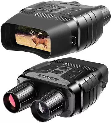 Rexing B1 Infrared Night Vision  Binoculars with LCD Screen, Video Recording  - Image 1 of 4