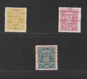MOÇAMBIQUE - COMP. DE MOÇAMBIQUE - TIPO ELEFANTES COM SOBRECARGA - 1898 - Imagen 1 de 1