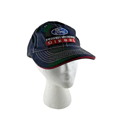 Gorra de béisbol de colección Ford Power Stroke con logotipo diésel negra licencia oficial Foto 1 de 4