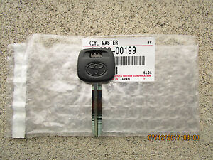 03 - 08 TOYOTA MATRIX BASE S XR UNCUT MASTER KEY BLANK BRAND NEW