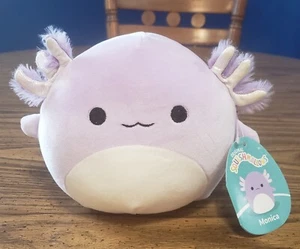 Squishmallow - Monica the Axolotl - Purple - 7" - NWT - Picture 1 of 5