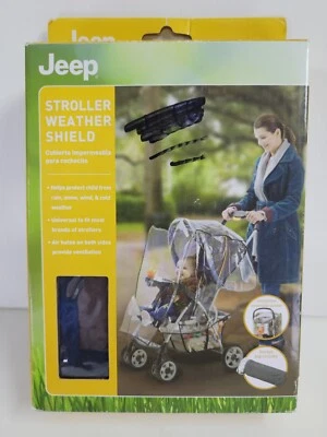 Jeep Stroller Rain Cover-NEW In Box Baby Accessories, Weather Shield Universal - Image 1 of 4