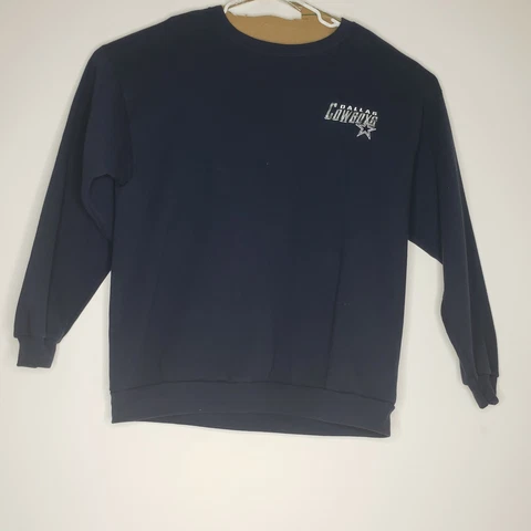 Dallas Cowboys Vintage Sweater Mens Navy Blue Size XL Cover