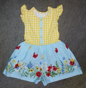 Eleanor Rose Sleeveless Rhonda Romper (One Piece) - Size 8-10 - EUC - Picture 1 of 5