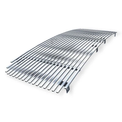 Para GMC Acadia 2013-2016 Logo Cubierta Superior Acero Inoxidable Cromo Billet Parrilla Inserto Foto 1 de 4