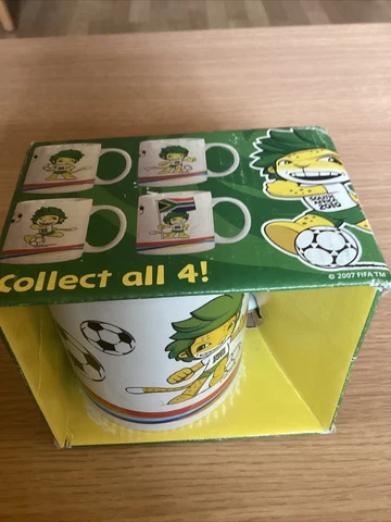 FIFA South Africa 2010 World Cup Mug Soccer Souvenir Cover