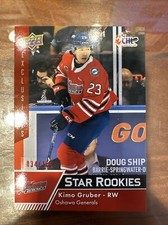 2022-23 Upper Deck CHL Star Rookies Exclusives /100 Kimo Gruber #393