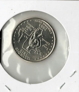 Moneda Estados Unidos 25 Céntimos (Washington) 2003 D, Illinois, de conjunto como nueva - Imagen 1 de 2