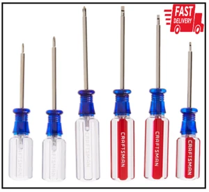 CRAFTSMAN Small Screwdiver Set, 6Piece Jewelers Set (CMHT65043) - Picture 1 of 2