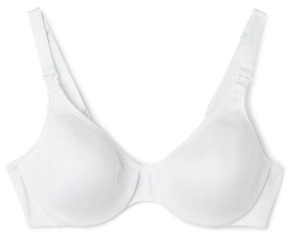 24A24 Playtex 4115 Women's Nursing Maternity Underwire Bra White 44C - Image 1 of 1