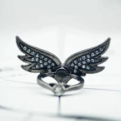 Lilidreamstore 360 Giratorio Teléfono Celular Tableta Anillo Soporte Soporte Pata de cabra Alas Foto 1 de 4