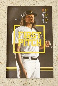 LAST ONE~~~JOSH BELL~FIRST PITCH MAGAZINE 2018~PITTSBURGH PIRATES~NATIONALS - Picture 1 of 1