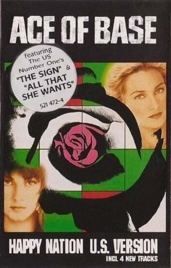 Happy Nation U.S. Version Incl 4 New Tracks  by  " ACE OF BASE  " Ace Of Base: - Bild 1 von 1
