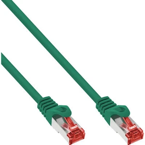 Netzwerkkabel Cat.6 Patchkabel 1,0m Grün S/FTP PiMf  LAN DSL PVC CCA 10 Stück - Bild 1 von 2