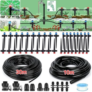 Bewässerung Kit Garten BewässerungsSystem Tröpfchenbewässerung 360° Sprinkler - Bild 1 von 15