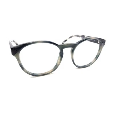 Monturas redondas para gafas Prada VPR16T USI-1O1 gris tortuga negras 52-18 140 Italia Foto 1 de 4