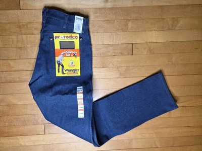 NEW Wrangler Jeans 31x34 Cowboy Cut 13MWZ Original Fit Pro Rodeo Competition - Image 1 of 4