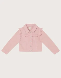 BNWT Monsoon Frill Twill Jacket Age 12-13 Yrs - Picture 1 of 7