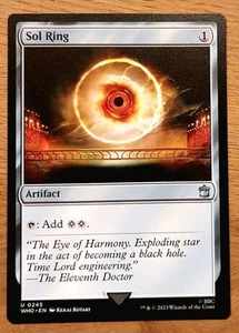 Magic de colección: anillo Sol / anillo Sonnen, inglés, casi nuevo, obra de arte especial - Imagen 1 de 1