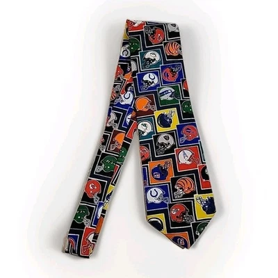 NFL Corbata Cuello Equipos de Fútbol Cascos Novedad Deportes 49ers Packers Saints Foto 1 de 4