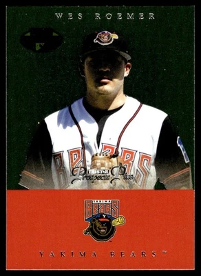 2007 TriStar Prospects Plus #44 Wes Roemer - Image 1 of 2