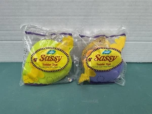 Sassy Toddler Burger King Kids Toys Complete Set Lot Of 2 - Picture 1 of 2