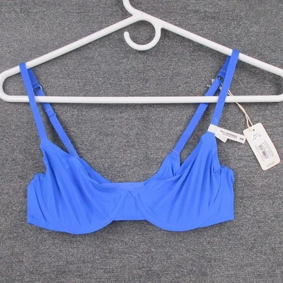 Sujetador Aerie Smoothez para mujer 34B microfibra cobertura completa sujetador con aros azul Foto 1 de 4