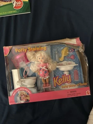 Muñeca Kelly Mattel Barbie Potty Training 1996 Foto 1 de 3