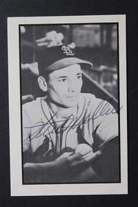Stu Miller (d.2005) Cardinals Autograph Signed 1953 Bowman 1983 Reprint Card - Picture 1 of 3