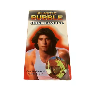 Der Junge in der Plastikblase John Travolta versiegelt Vintage VHS Videokassette - Bild 1 von 12