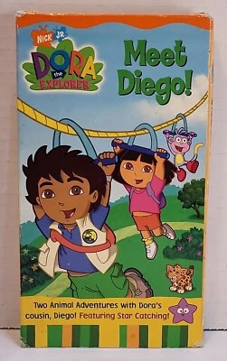 Dora the Explorer - Meet Diego (VHS, 2003) - Image 1 of 4