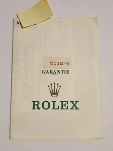 ROLEX Warranty Garanzia originale Cellini - Foto 1 di 3
