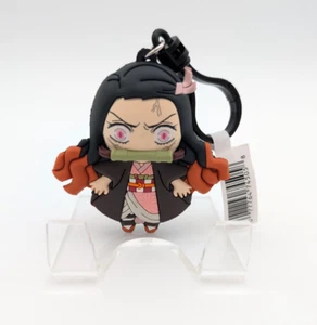 Exklusiver B Enraged Nezuko Kamado Demon Slayer Serie 1 figuraler Taschenclip 3" Neu mit Etikett - Bild 1 von 5
