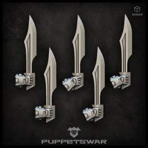 Puppets War Spartan Swords (right) New - Picture 1 of 3