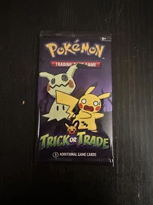 2023 Pokemon Trick Or Trade 3 Card Booster Pack Halloween Trick Or Treat - Picture 1 of 2